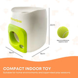 Fetch N Treat Dog Toy - Interactive Ball Roll and Reward Pet Play - All For Paws