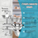 Wall Mounted Dog Bowl Adjustable Height Pet Feeder For Easy Feeding
